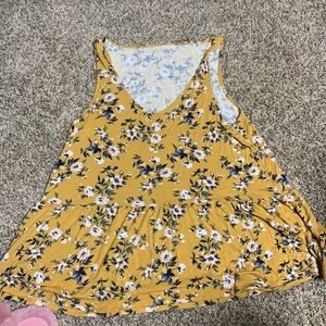 American Eagle flowery tank top